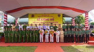Thành lập Trung đoàn Cảnh sát cơ động dự bị chiến đấu thuộc Công an tỉnh Vĩnh Long