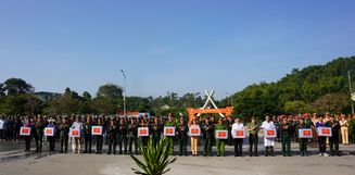 Công an Điện Biên hiệp đồng chặt chẽ, xử lý tình huống trong diễn tập khu vực phòng thủ