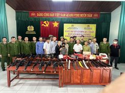 Nhiều cách làm hay, sáng tạo trong vận động, thu hồi vũ khí, vật liệu nổ tại tỉnh Nghệ An