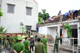 Khởi công xây dựng "Nhà tình nghĩa CAND" tặng gia đình chính sách tại xã Hải Hưng, TP Hải Phòng
