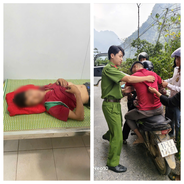 Cao Bằng: Công an xã Lý Bôn kịp thời hỗ trợ người dân bị nạn đi cấp cứu