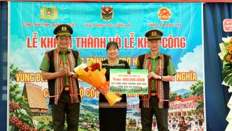 Khánh thành các công trình an sinh vùng đồng bào dân tộc thiểu số tại tỉnh Quảng Ngãi