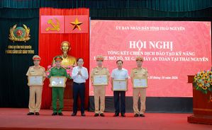Thái Nguyên: Tổng kết thí điểm “Chiến dịch đào tạo kỹ năng lái xe an toàn”