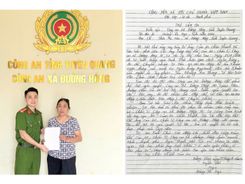 Ấm áp những lá thư cảm ơn lực lượng Công an giúp người dân nhận lại tiền chuyển nhầm