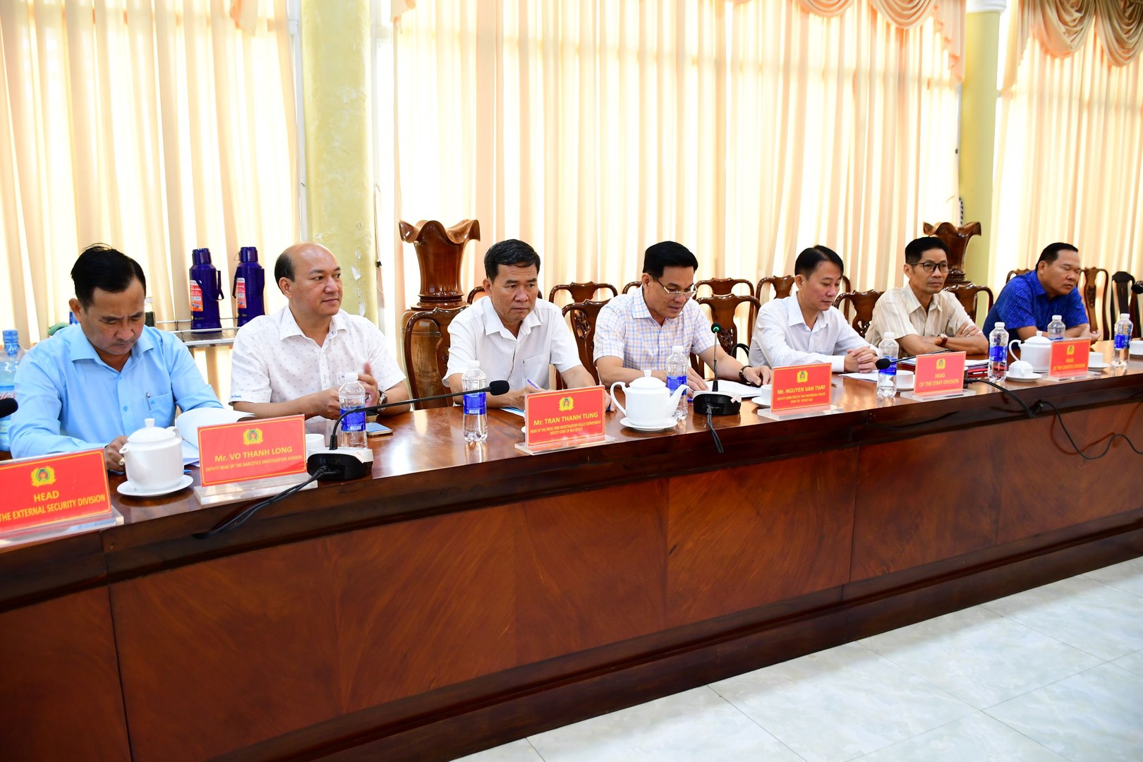 Đại biểu Văn phòng BLO tỉnh Đồng Tháp tham dự Lễ. Ảnh Đặng Thanh.JPG