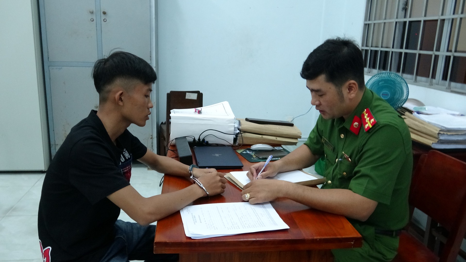 Đối tượng Tăng Văn Trường. Ảnh Đặng Thanh.JPG