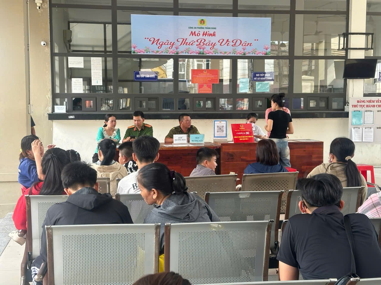 1. Công an phường Trảng Bàng tổ chức ngày thứ 7 vì dân.jpg
