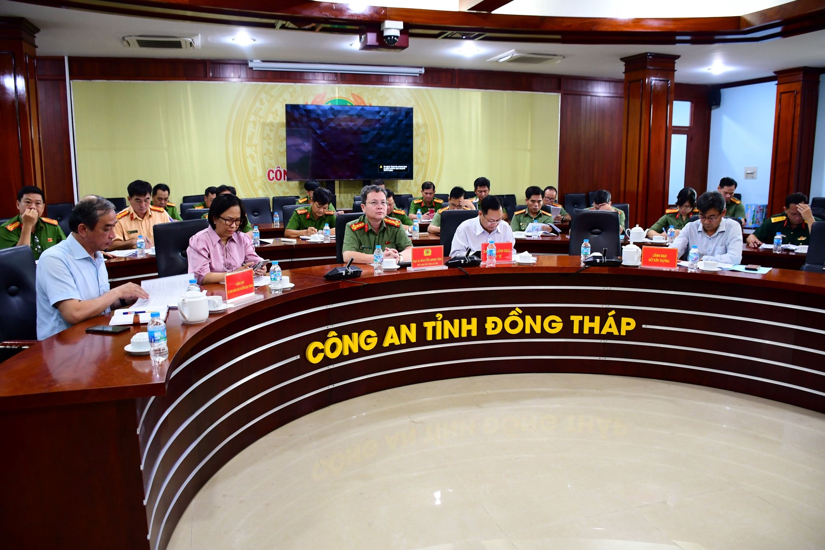 1 Tiểu ban An ninh – Y tế tổ chức hội nghị triển khai kế hoạch, phương án phối hợp bảo vệ an ninh, trật tự  Lễ hội trái cây Đồng Tháp lần thứ I, năm 2026.jpg