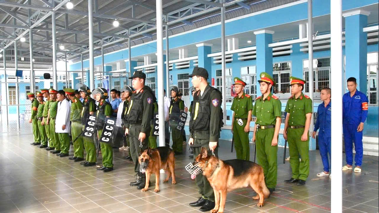 Cơ sở cai nghiện ma túy số 3 chủ động ứng phó trước các tình huống phức tạp về ANTT.jpg