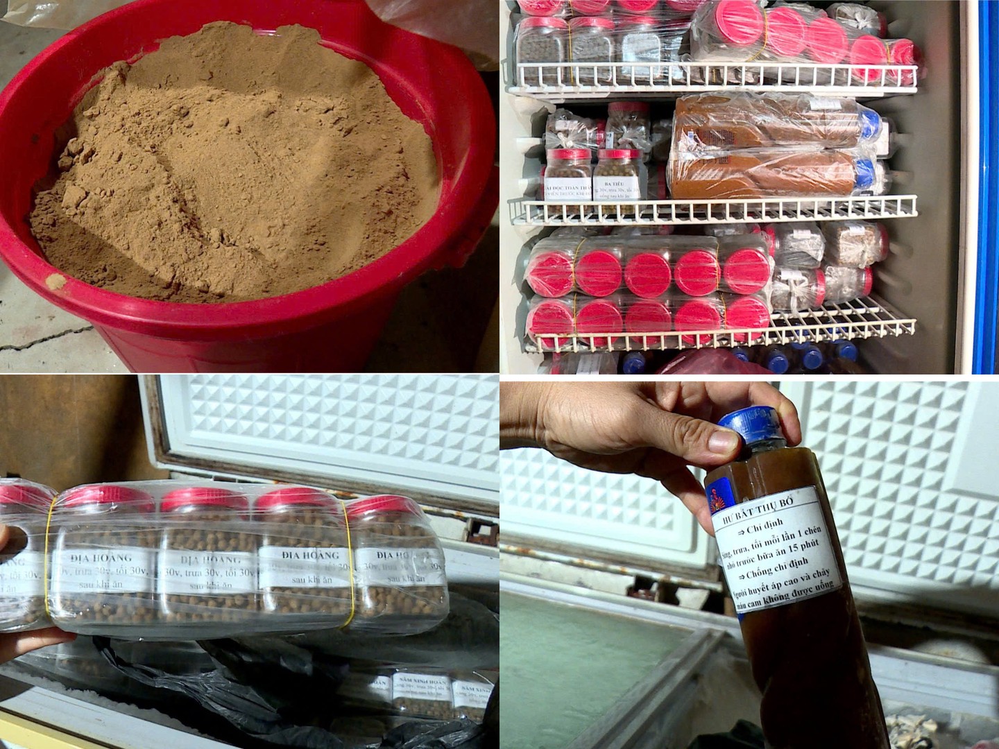 Các loại thuốc do vợ chồng Mạnh tự chế.jpg
