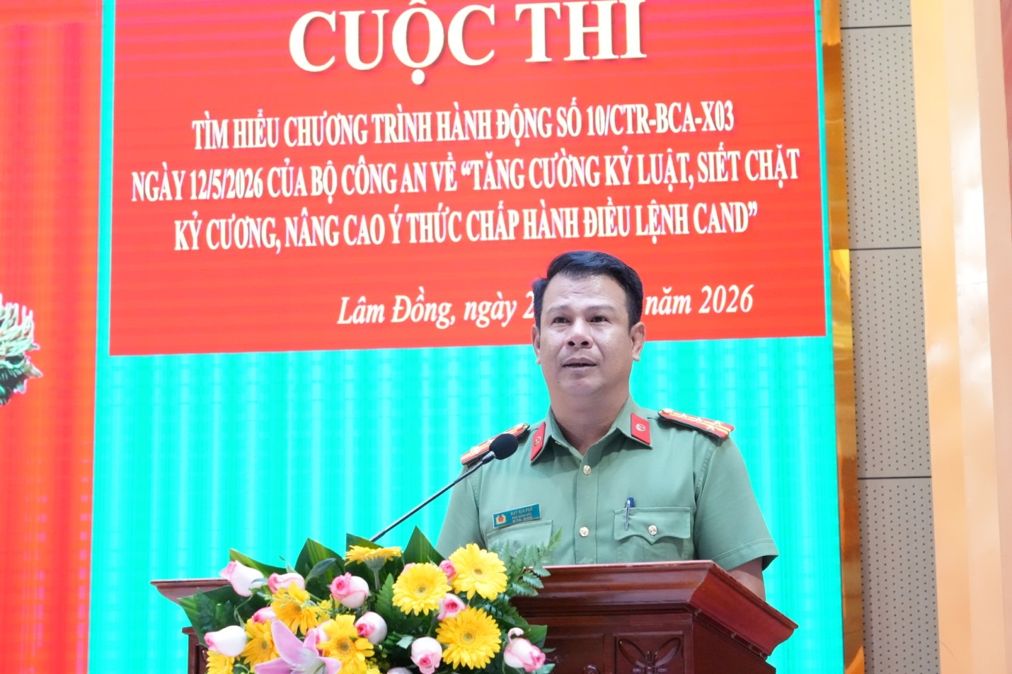 Công an tỉnh Lâm Đồng tổ chức Cuộc thi “Rung chuông vàng” năm 2026.jpg