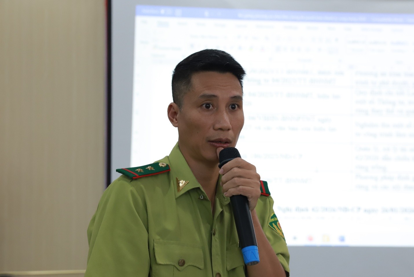 Công an tỉnh Lâm Đồng tập huấn nâng cao năng lực quản lý, bảo vệ và phát triển rừng3.jpg