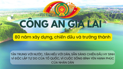 CÔNG AN GIA LAI  80 NĂM XÂY DỰNG, CHIẾN ĐẤU, TRƯỞNG THÀNH (1945 - 2025)