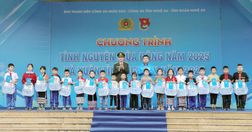 Khởi động "Chương trình 'Tình nguyện mùa Đông năm 2025 - Xuân tình nguyện năm 2026" tại Nghệ An