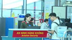Bảo đảm an ninh hàng không dịp cận Tết: Giữ trọn bình yên cho mỗi chuyến bay xuân