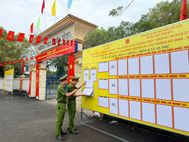 Quảng Ngãi: Công an cơ sở chủ động bảo đảm an ninh, trật tự cuộc bầu cử đại biểu Quốc hội khóa XVI và đại biểu Hội đồng nhân dân các cấp nhiệm kỳ 2026 – 2031