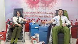 02 cán bộ Công an tỉnh Cao Bằng kịp thời hiến máu cứu bệnh nhân qua cơn nguy kịch