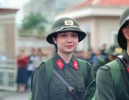 Nghệ An: "Bóng hồng" duy nhất tham gia nghĩa vụ Công an nhân dân