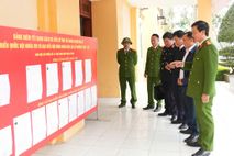 Công an tỉnh Nghệ An tổ chức cho người bị tạm giữ, tạm giam tham gia bầu cử được triển khai chặt chẽ, bảo đảm an ninh, an toàn