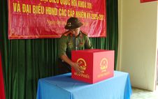 Quảng Trị: Tăng cường bảo đảm an ninh, trật tự ngay tại cơ sở cho ngày bầu cử