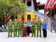 Tuổi trẻ Công an tỉnh Ninh Bình tổ chức chương trình từ thiện hỗ trợ bệnh nhân đang điều trị tại Bệnh viện đa khoa tỉnh Ninh Bình