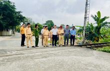 Ninh Bình: Tăng cường công tác kiểm tra, phối hợp đóng lối đi tự mở qua các tuyến đường sắt trên địa bàn