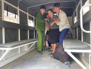 Công an xã Quảng Lâm, tỉnh Cao Bằng kịp thời hỗ trợ người dân đi cấp cứu tại bệnh viện