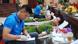 Tuổi trẻ Công an Tây Ninh hiến máu vì đồng đội thân yêu