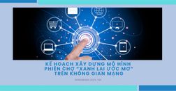 Mô hình Phiên chợ “Xanh lại ước mơ” hỗ trợ người hoàn lương tìm việc làm