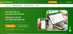 Công an tỉnh Ninh Bình triển khai phần mềm khai báo tạm trú cho người nước ngoài và thông báo lưu trú cho công dân Việt Nam