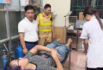 Ninh Bình: Kịp thời đưa nữ sinh gặp nạn đi cấp cứu