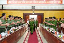 Thứ trưởng Nguyễn Văn Long làm việc với Công an tỉnh Quảng Trị