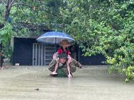 Công an Cao Bằng ứng phó mưa lớn, bảo đảm an toàn, hỗ trợ Nhân dân khắc phục hậu quả thiên tai