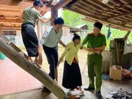 Công an Lai Châu ra quân phối hợp với các Trạm Y tế xã hỗ trợ người dân khám sức khỏe định kỳ