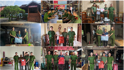 Công an các xã trên địa bàn tỉnh Cao Bằng tổ chức nhiều hoạt động tri ân nhân kỷ niệm 79 năm Ngày Thương binh - Liệt sĩ