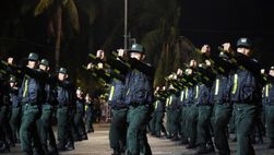 Hợp luyện quy mô lớn phục vụ Lễ khai mạc Chung kết Hội thao Công an nhân dân năm 2026