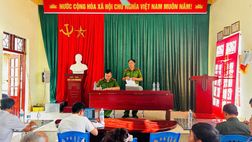Công an xã Pu Sam Cáp, tỉnh Lai Châu quyết tâm thực hiện mục tiêu xã không ma túy năm 2026