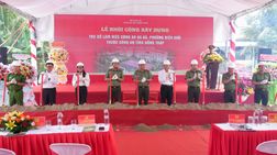 Lễ khởi công xây dựng trụ sở làm việc Công an các xã, phường biên giới tại Đồng Tháp