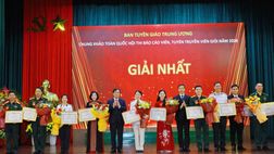 Đoàn Báo cáo viên Đảng ủy Công an Trung ương đạt giải cao tại Chung khảo toàn quốc Hội thi Báo cáo viên, tuyên truyền viên giỏi năm 2026