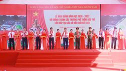 Khai giảng năm học 2026 - 2027 và khánh thành Trường Phổ thông nội trú Tiểu học và Trung học cơ sở xã Anh Sơn, tỉnh Nghệ An
