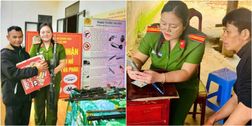 Nữ Trưởng Công an xã gần dân, vì Nhân dân phục vụ