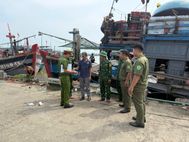 Công an thành phố Huế chủ động bảo vệ tàu thuyền, tài sản trước mùa mưa bão