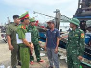 Công an thành phố Huế giữ bình yên địa bàn ven biển, bảo vệ sinh kế của ngư dân