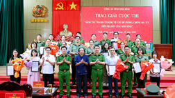Công an Ninh Bình trao giải Cuộc thi “Sáng tác tranh cổ động về chủ đề phòng, chống ma túy tỉnh Ninh Bình năm 2026”