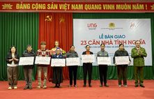 Trao 23 căn nhà tình nghĩa đến các gia đình có hoàn cảnh đặc biệt khó khăn tại Thanh Hóa