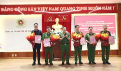 Lãnh đạo Bộ Công an khen thưởng các đơn vị triệt phá đường dây tội phạm ma túy lớn