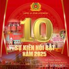 Công an tỉnh Lâm Đồng: 10 sự kiện nổi bật năm 2025