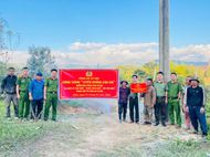 Công an xã triển khai hiệu quả phong trào thi đua “Ba nhất” qua công trình “Tuyến đường cho em”