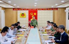 Kiểm tra công tác đảm bảo an ninh trật tự bầu cử đại biểu Quốc hội Khóa XVI và Đại biểu HĐND các cấp nhiệm kỳ 2026 – 2031 tại Khánh Hòa