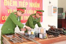 Hà Tĩnh: Điểm sáng nổi bật trong công tác vận động thu hồi vũ khí, vật liệu nổ, công cụ hỗ trợ và pháo